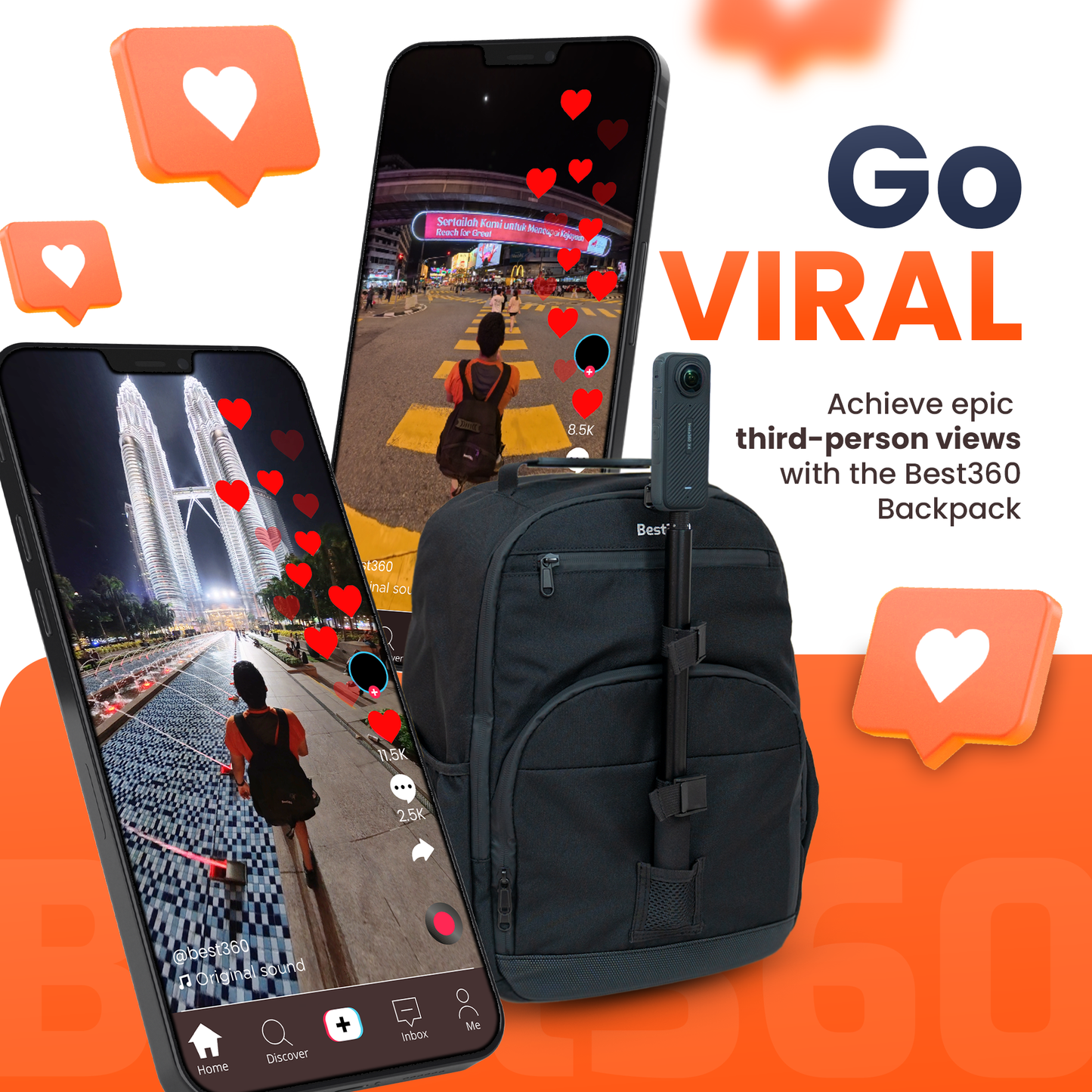Best360 Camera Backpack