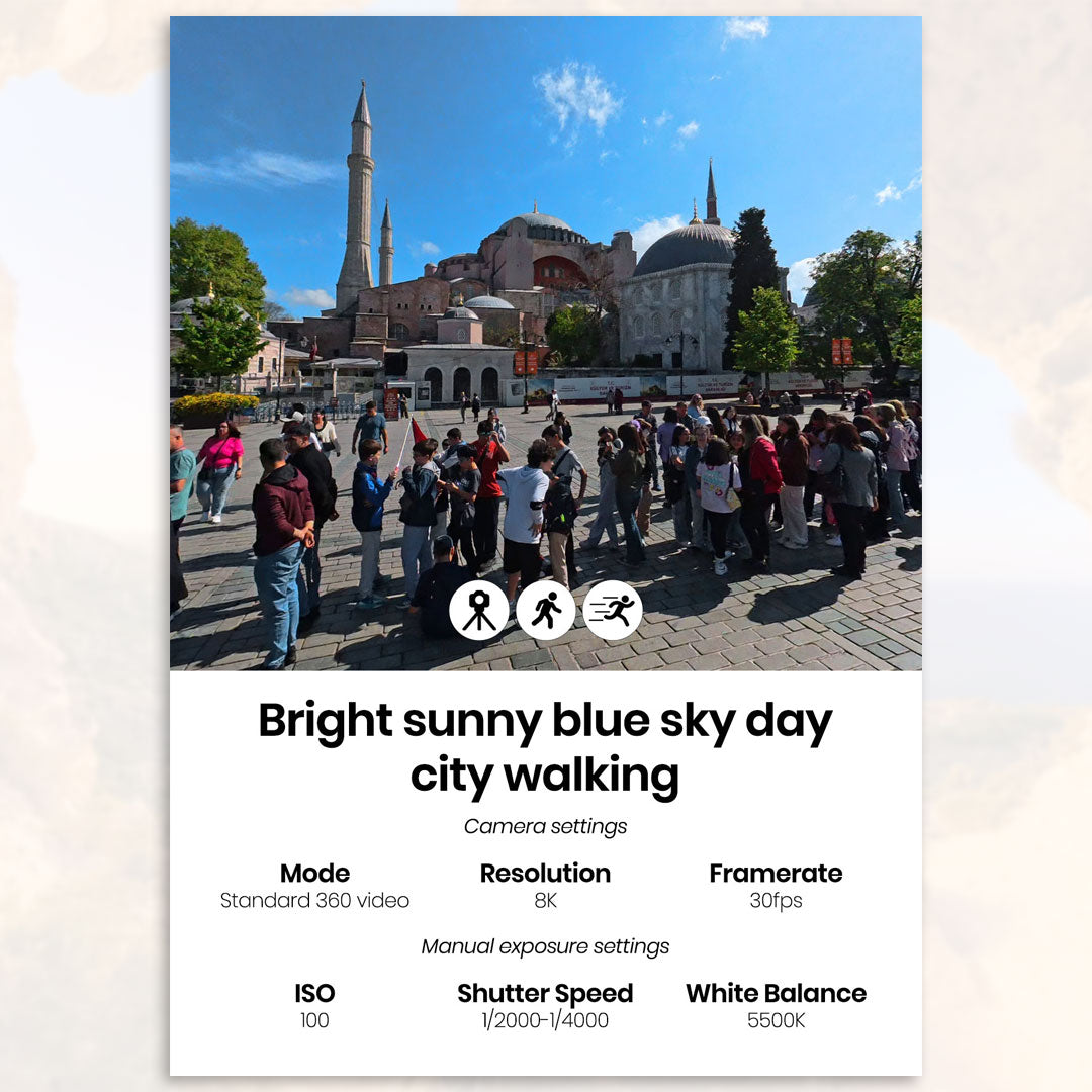Best360 Insta360 X4 Best Settings Cheat Sheets