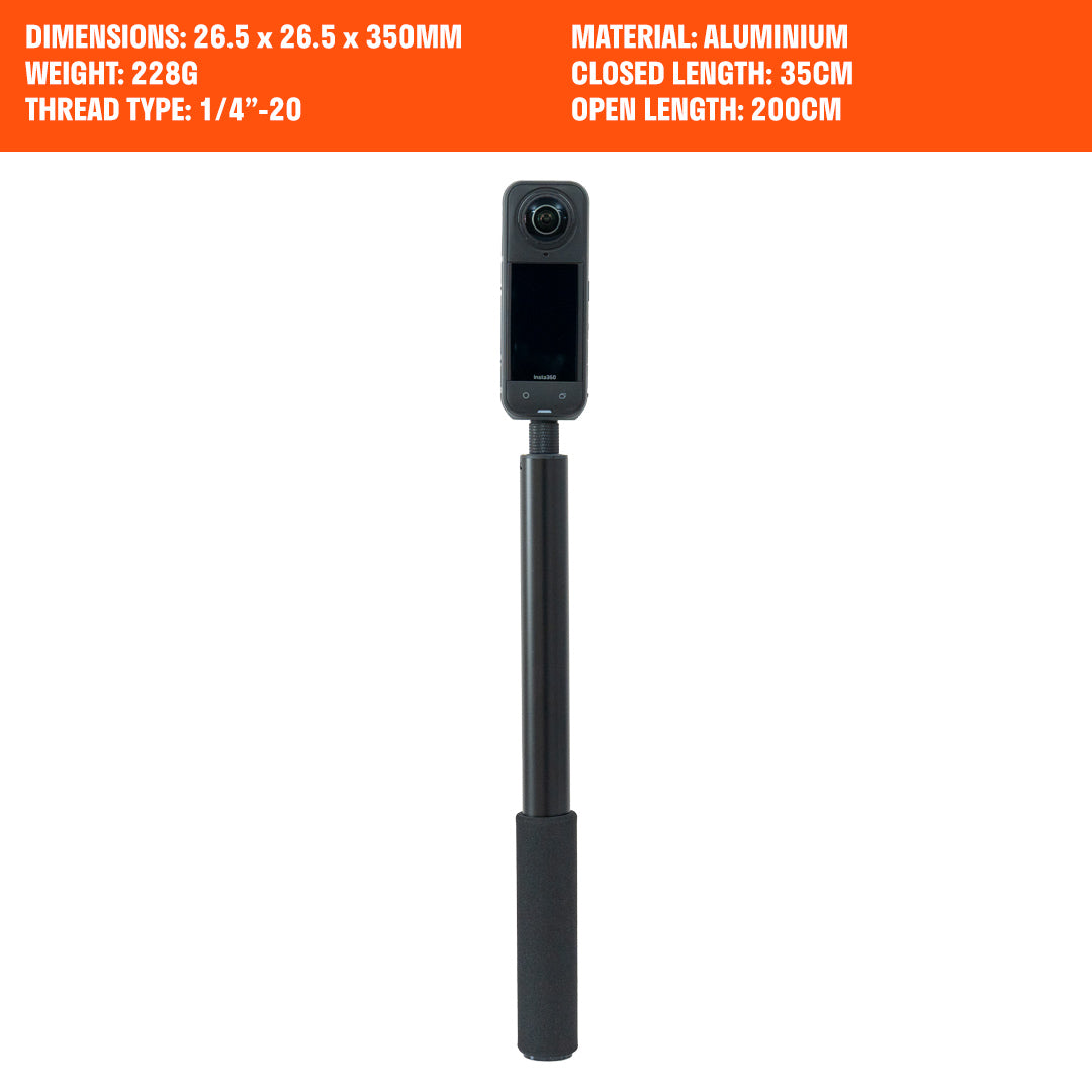 Best360 200CM Aluminium Selfie Stick