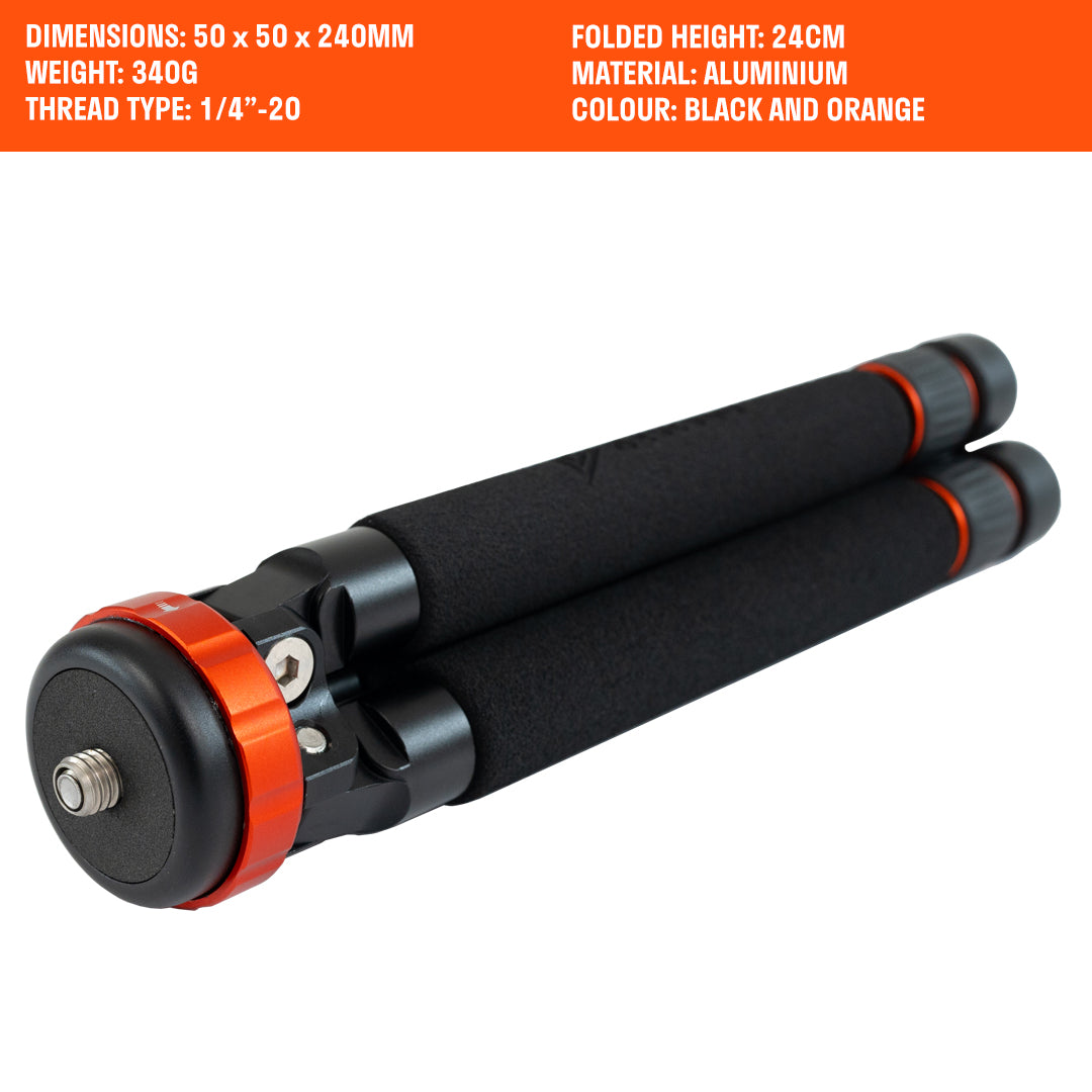 best360 pro aluminium adjustable tripod legs technical spec