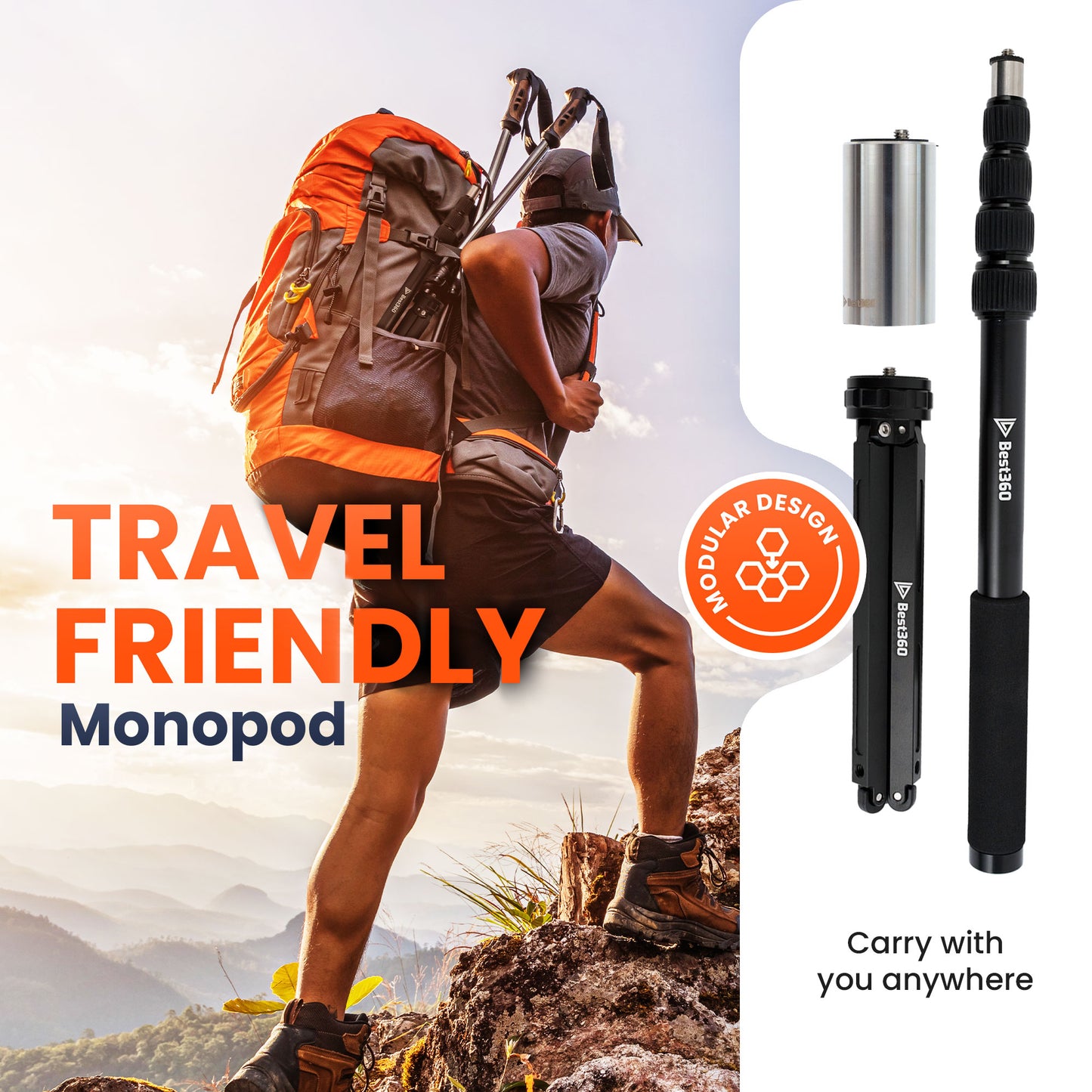 Best360 Monopod Aluminium Edition