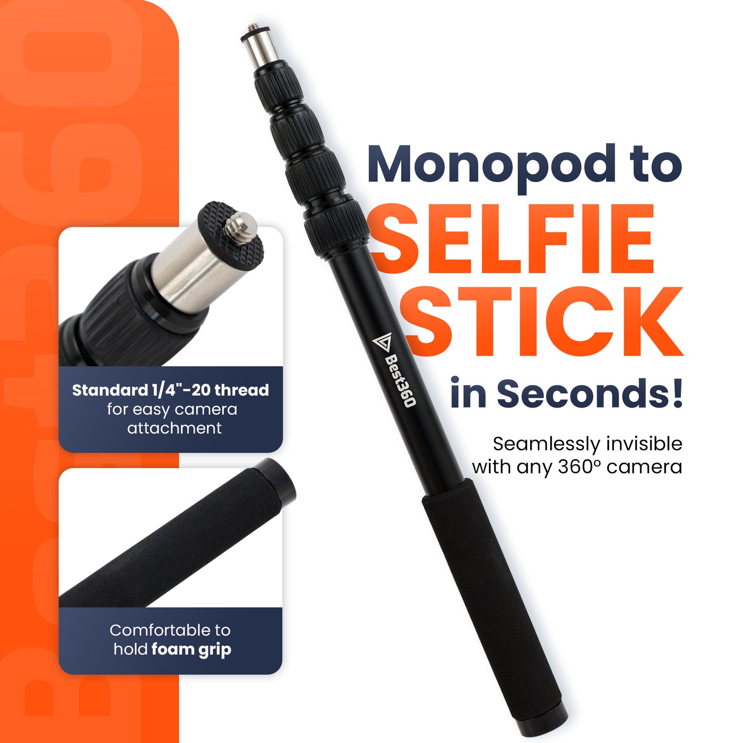 Best360 Monopod Aluminium Edition