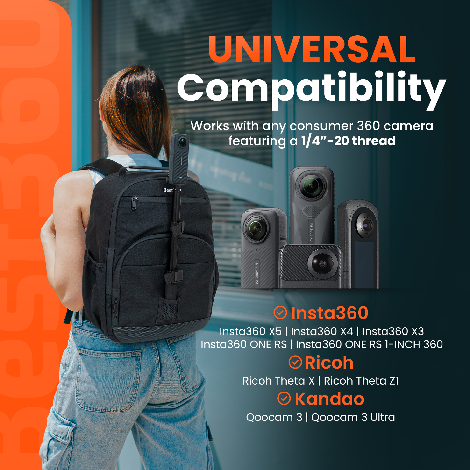 besteam camera laptop backpack Best360 Camera Backpack – Best360 Shop