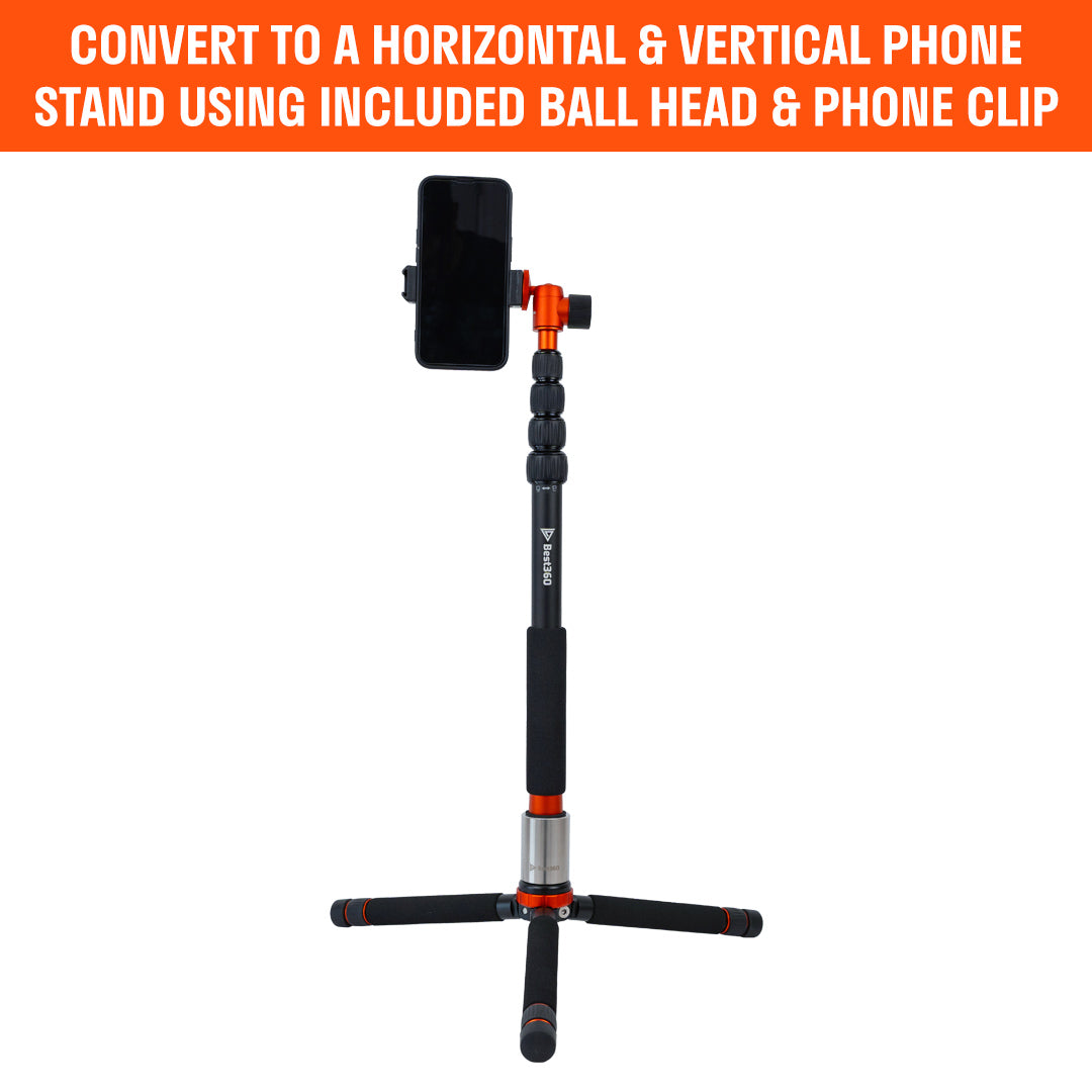 best360 monopod pro aluminium edition phone stand