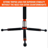 best360 monopod pro carbon fiber edition extended tripod legs