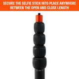 best360 pro aluminium 150cm selfie stick feature 1